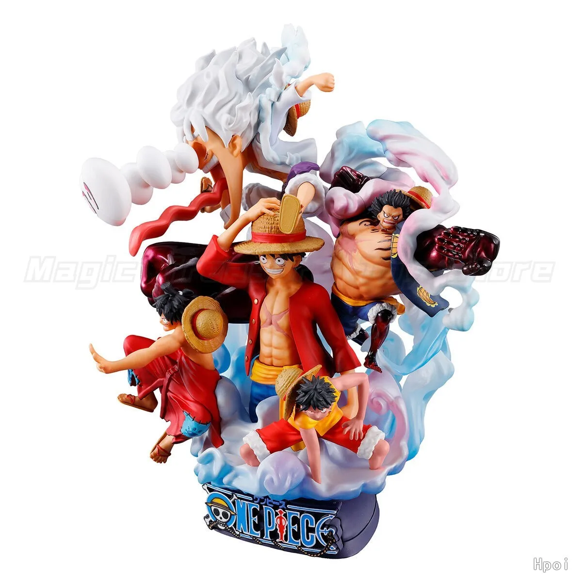 【In Stock】MegaHouse Puchirama Series DX LOGBOX RE BIRTH 02 ONE PIECE Monkey D. Luffy Figure - view 4