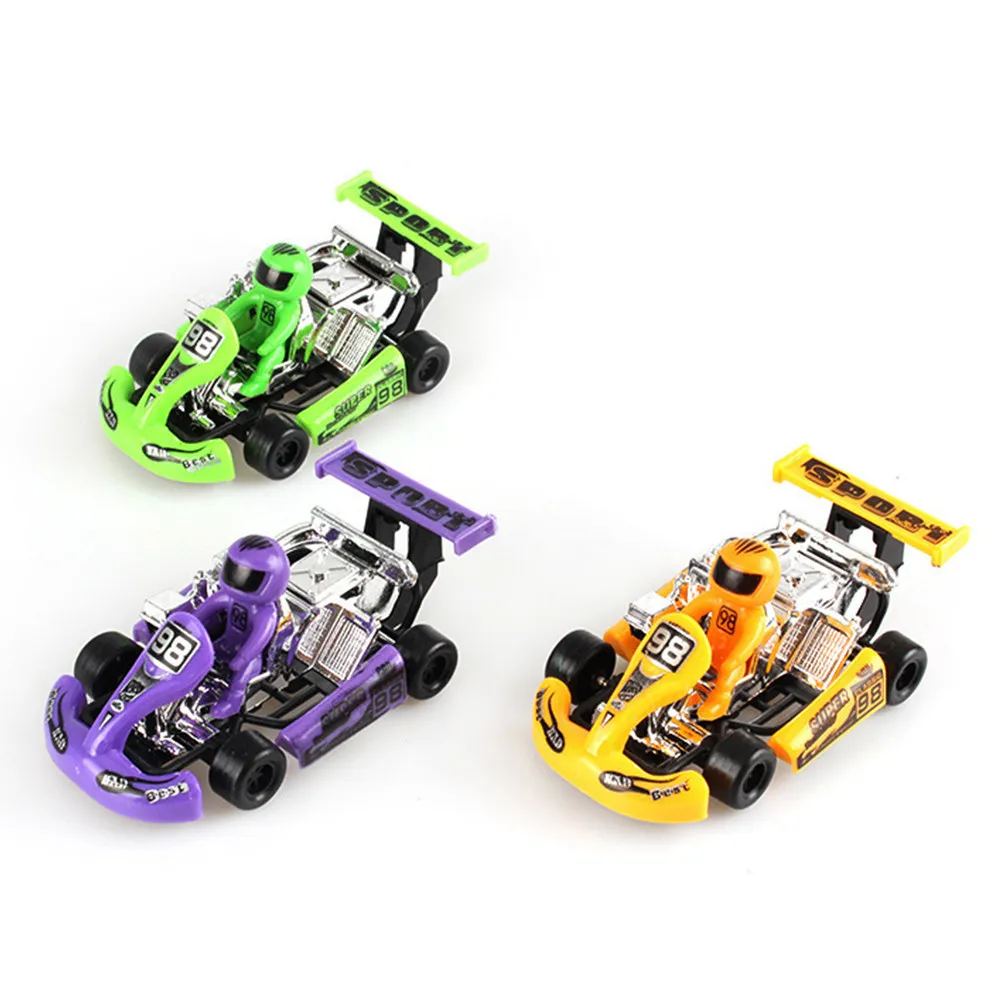 

12Pcs Karting Pull Back Car Friction Powered Kids Goodie Bag Stuffers Party Favor Car Gifts Boys Girls Friction Powered Toys