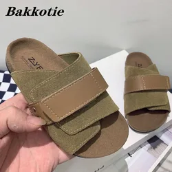 Zapatillas de verano para niños pequeños, sandalias deportivas de playa, zapatos casuales para niñas, chanclas para bebés, suela suave para exteriores