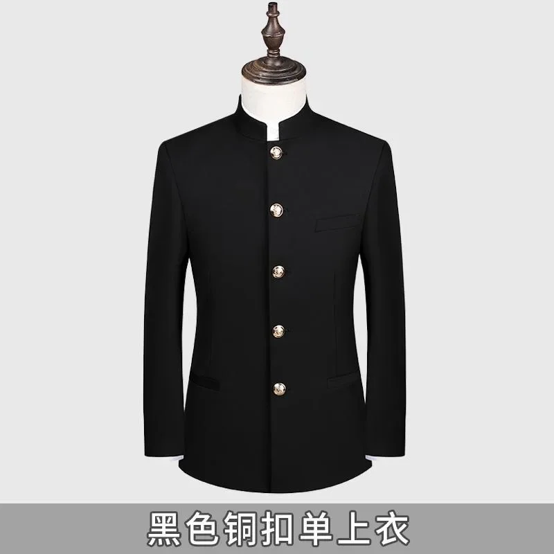 

969Men's suits, stand-up collar suit jackets, Chinese style Chinese dress, chorus, groom