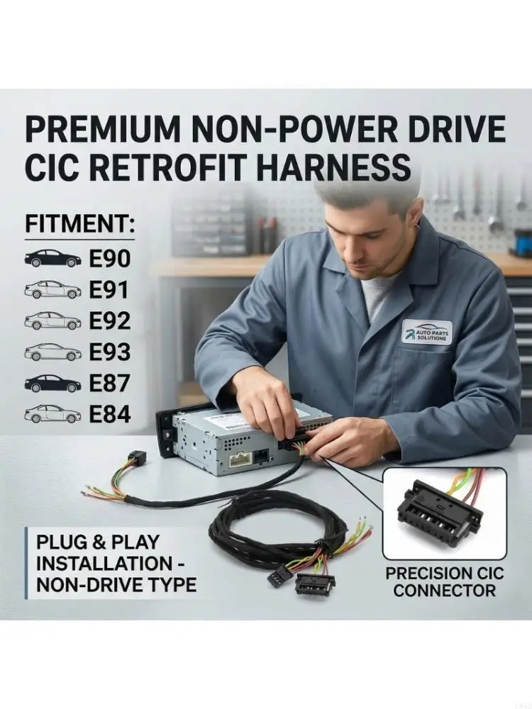  Premium EXL007 Non Drive Power Cable Harness For E38 E39 E46 E53 Stable Data And Power Transfer