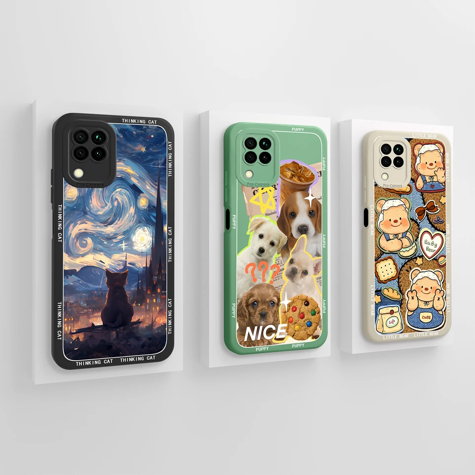 Case For Huawei Nova 7i 6SE P40 lite 4G Coque Cute Cherry Soft Silicone Shockproof Funda For Nova P40lite Nova6SE Capa 7i Cover view 6