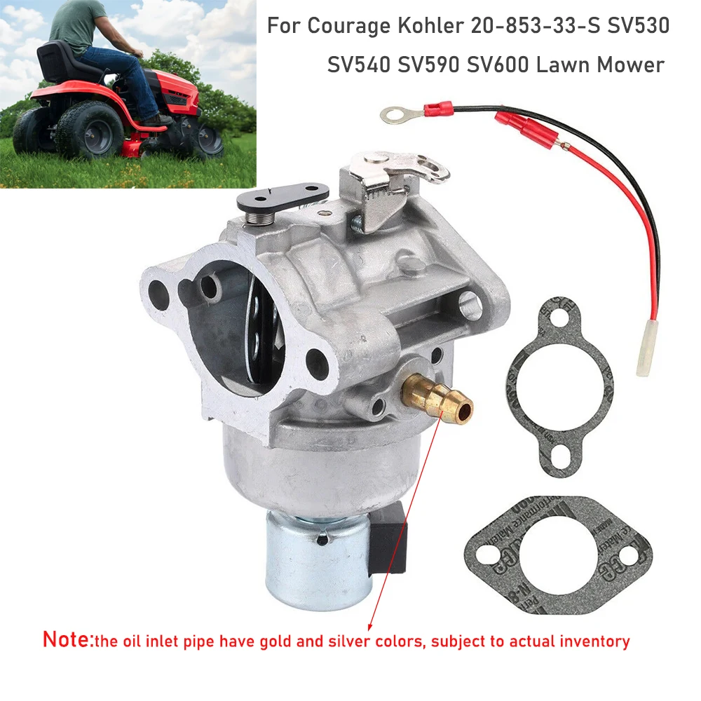 Комплект карбюраторов для 20 853 33-S для капитального ремонта Kohler Courage SV Series SV470 530 540 60015HP 17 18 19 Двигатель Газонокосилка