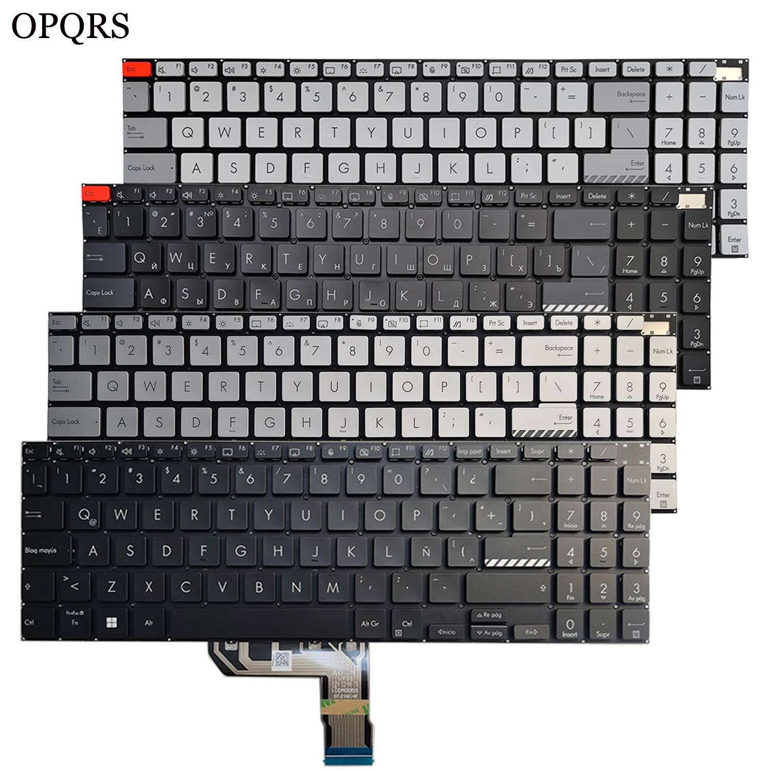 

NEW for ASUS Vivobook 15Pro M3500 M3500Q M350 backlit Russian/US/Spanish/Latin Laptop Keyboard