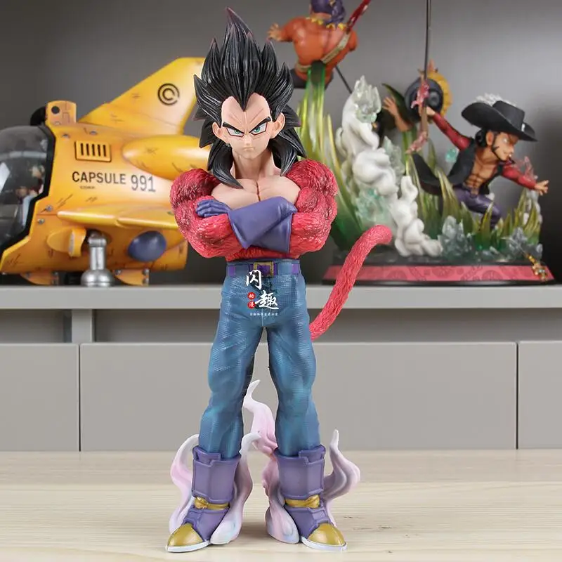 Anime tercera forma Friez Dragon Ball Z Buu estatua congelador Dbz juguetes Gotenks Sjj3 estatuilla Gt Vegeta figura Saiyan 4 Son Goku modelo