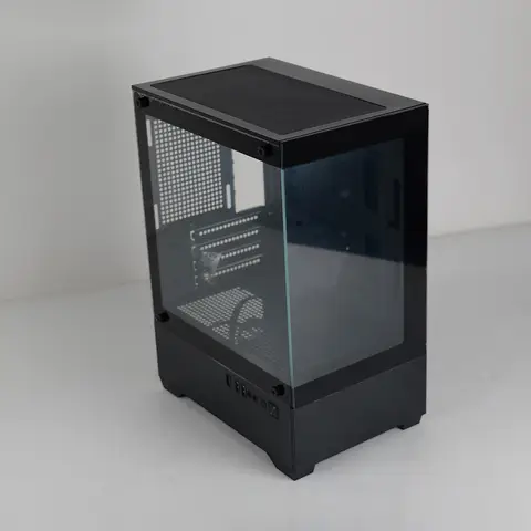 MANMU pc 케이스 강화 유리 컴퓨터 케이스 타워 케이스 데스크탑 게임용 pc 마이크로 Atx pc 게임 섀시