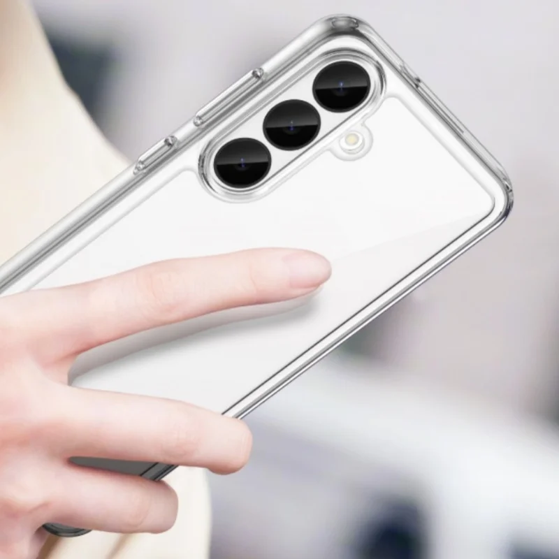 For Samsung S26 FE Case Cover Samsung Galaxy S26 FE Capas Shockproof Armor Hard Clear Transparent Colour Fundas Samsung S26 FE