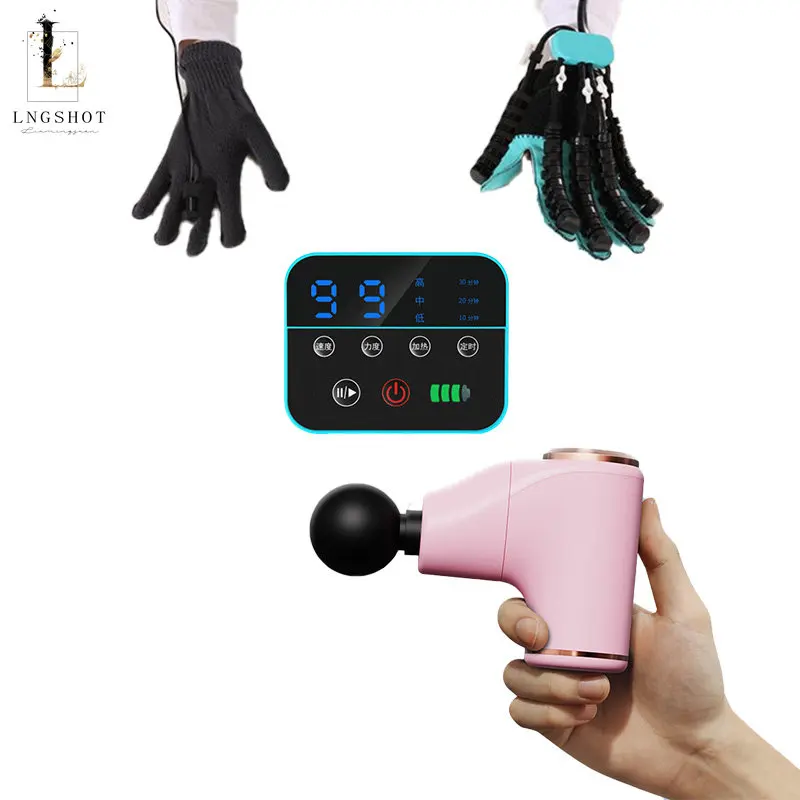 Rehabilitation Robot Glove For Stroke Hemiplegia Patients With High Frequency Massage And Hot Compress Massage Function