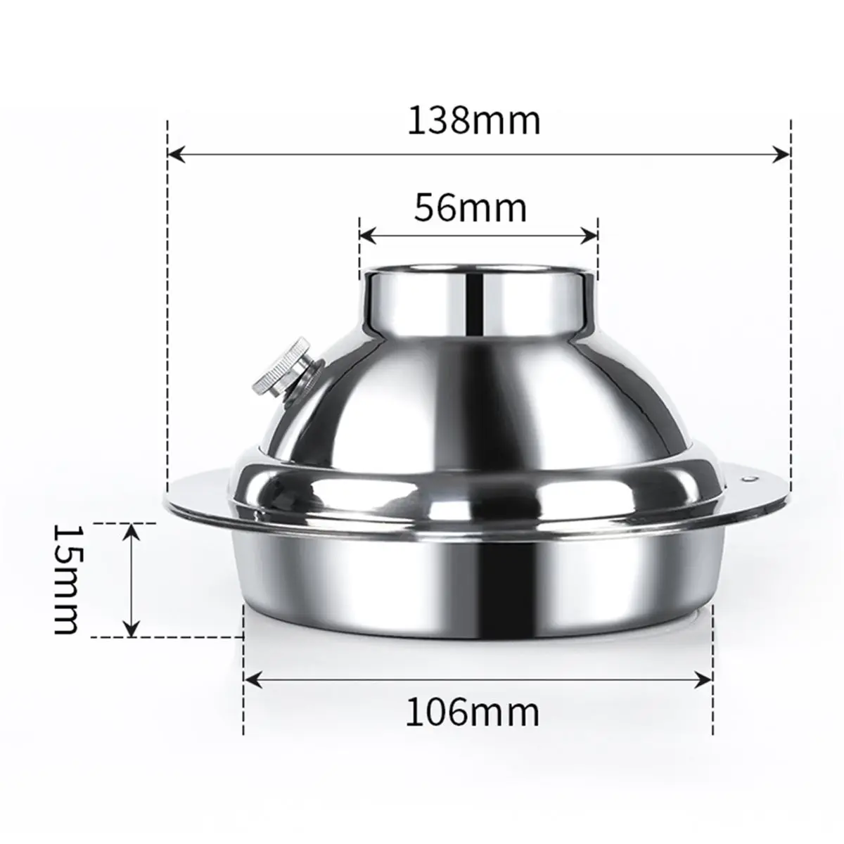 Adjustable Ball Type Air Nozzle 100/110mm Jet Air Outlet Vent Nozzle for -Air Ventilation System Duct