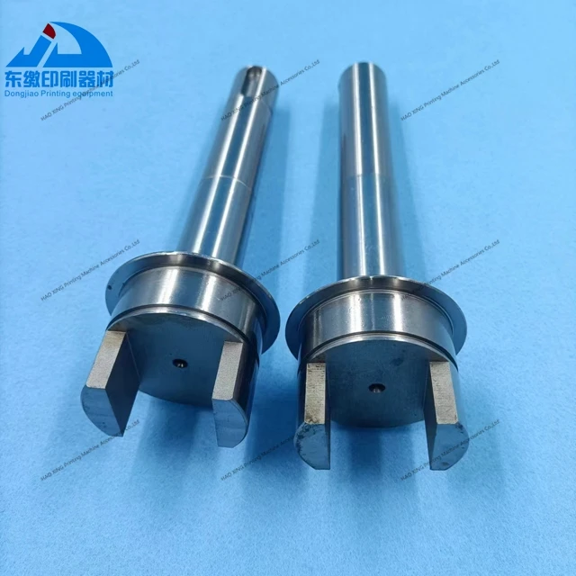 Offset Printing Machinery Spare Parts Ink Roller Shaft Rod for Roland 700 Printing Machine Accessories Water Roller Shaft Head