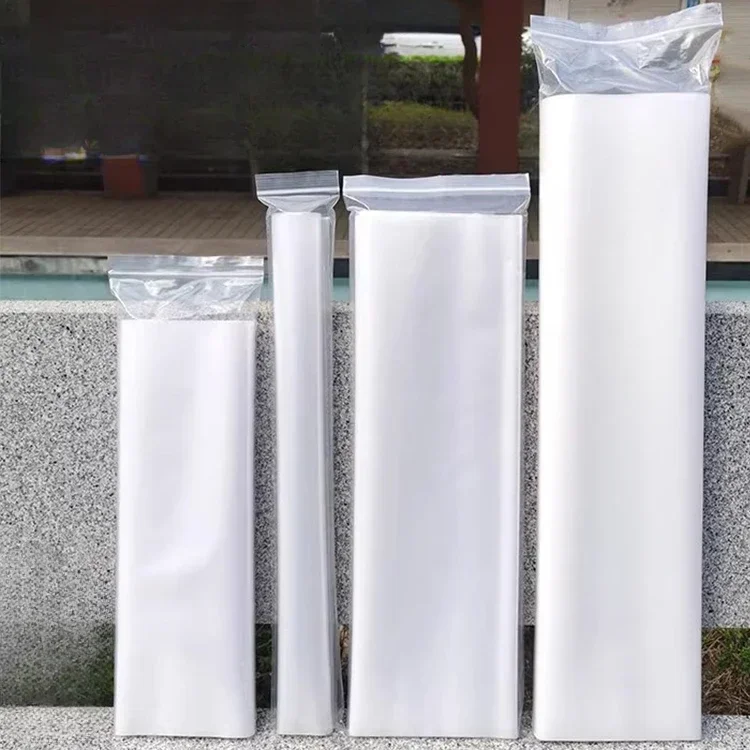

Long Strip Self Sealing Bag Transparent Plastic Thick and Slender Sealed Pocket Food Storage and Preservation Packaging Bags