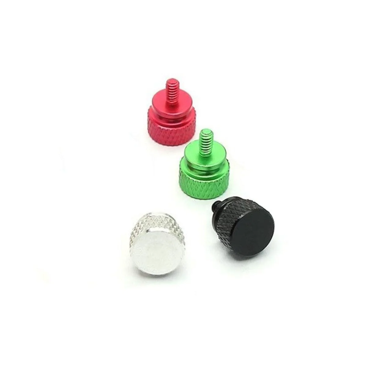 10Pcs/Lot UNC6-32 M3.5 Hand Screw for PSU Computer Case Screws Green_N34R