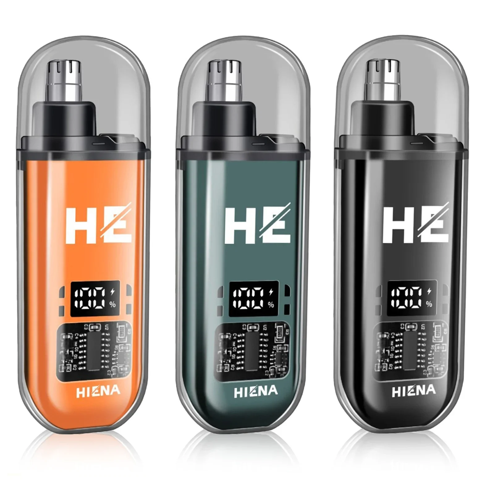 

Домашний электрический триммер для волос в носу, моющийся USB перезаряжаемый мини-грумер для волос в носу с цифровым дисплеем, унисекс