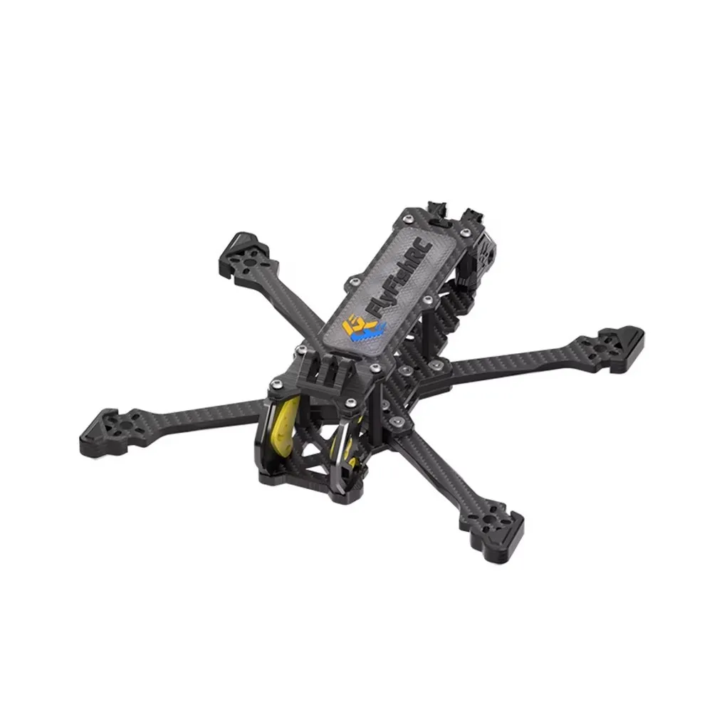 FlyFishRC Volador VX3 VX3.5 O4 Kit de marco de estilo libre compatible con unidad de aire DJI O3/O4 PRO para kit de Dron de carreras con control