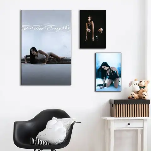 Maggie Lindemann i feel everything high-definition poster sticker, sprucing up home and room walls, available in diverse styles.