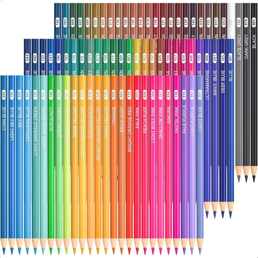 

80 Colored Pencils Colored Pencils for Adult Coloring Soft Core Color Pencil Drawing plies for Adults Artists Beginners Drawing