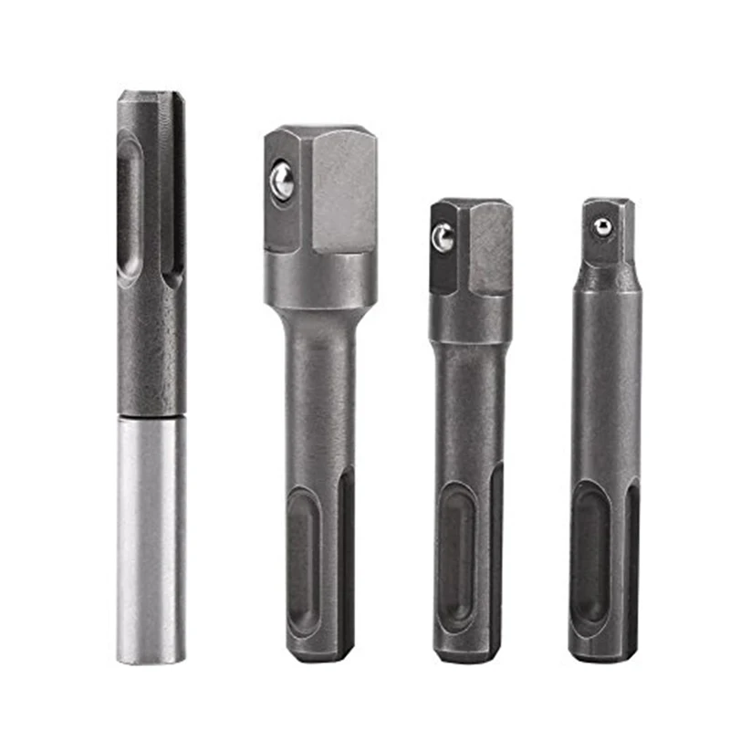 SDS Plus Socket Driver Drills Set Drill Bit Adaptor 1/4\