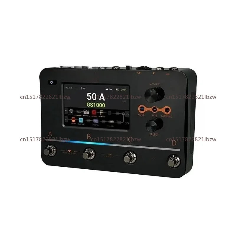 Guitar Multi-Effect Processor Amp Profiling Dual Effects Chains GS1000 Li /GS1000 with XLR Mic Input and Touch Screen