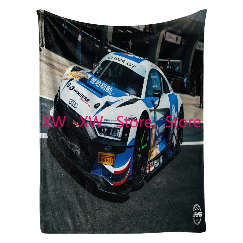 

GTR Racing Retro Printed Blankets Warm Blanket Soft and Comfortable Home Travel Bed Blanket Picnic Blanket Birthday Gift