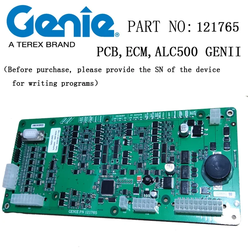 

Плата Genie ALC500 ECM для программного обеспечения S60X S0818203