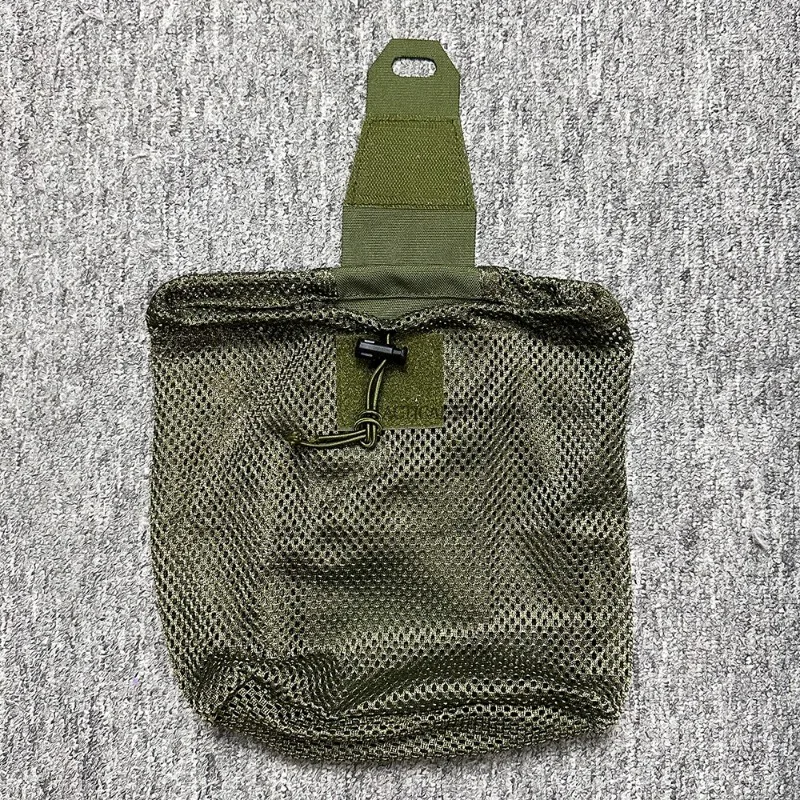 Taktische Folding Dump Pouch Kordelzug Magazin Utility Pouch Mesh Taille Tasche Roll Up Faltbare Recovery Tool Pack EDC Lagerung Tasche – Detail 19