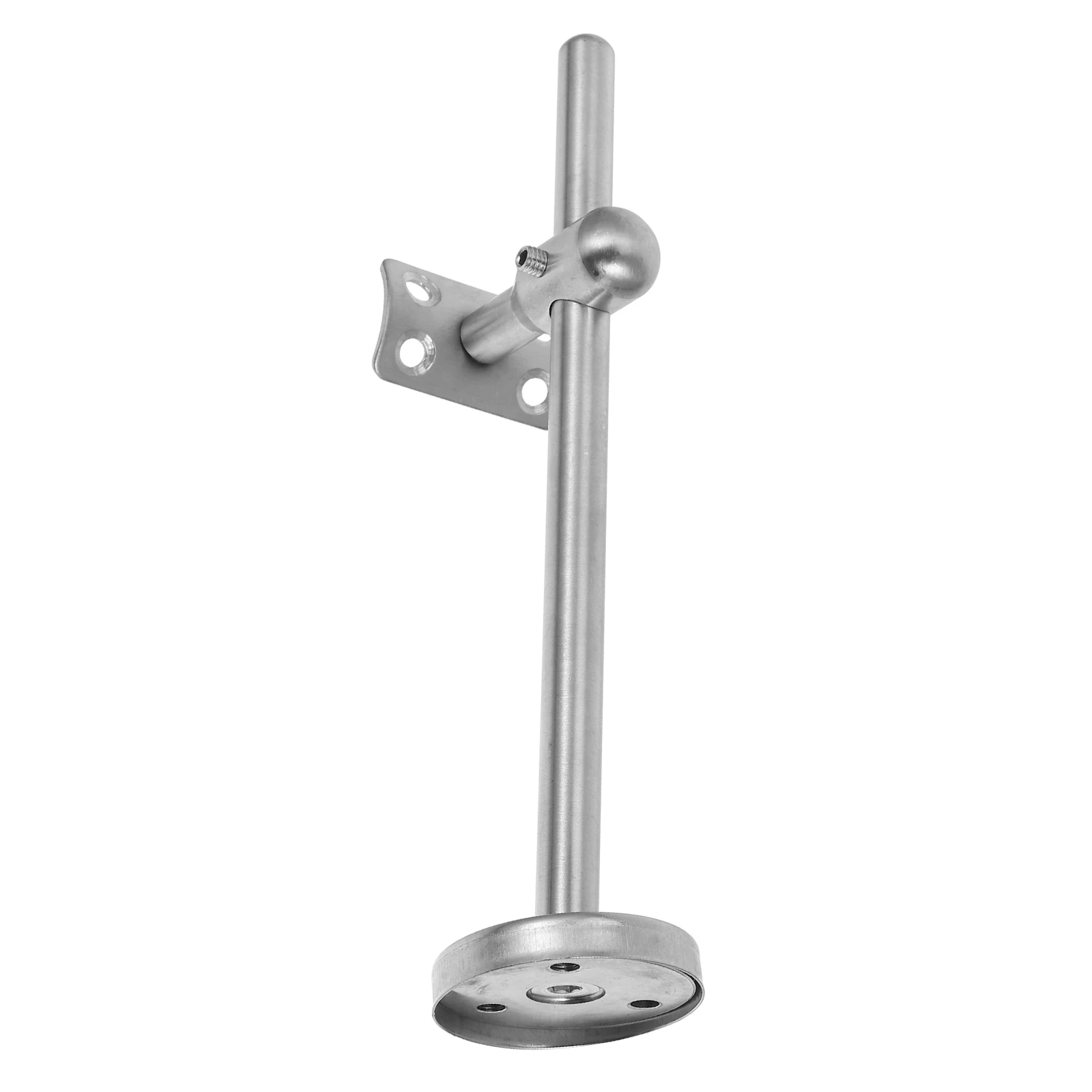 

Stainless Steel Handrail Bracket Adjustable Wall-Mounted Holder Stair Railing Support for Indoor Outdoor Staircase Corridor