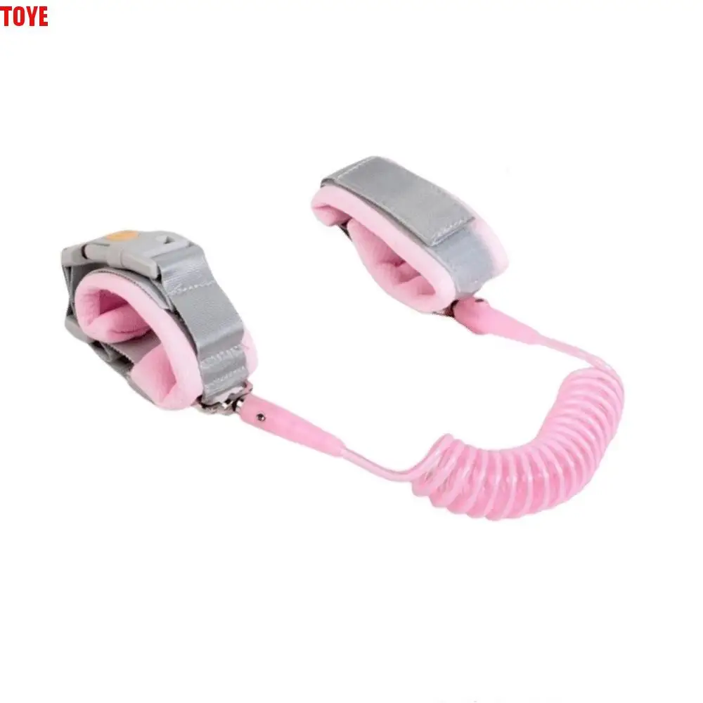 

Steel Wire Baby Traction Rope Breathable Soft Anti-lost Wrist Link Band Comfortable Magnetic Induction Unlocking