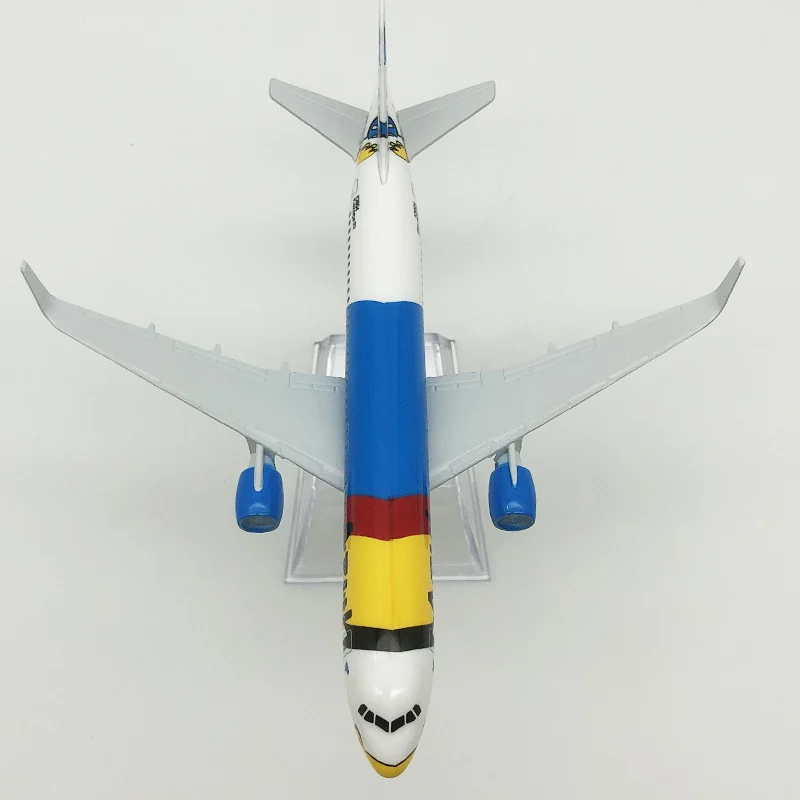 16CM Airplanes Brazil Azul Brazilian Airlines A320 Metal Aircraft Kid Gift Plane Model Collectible Display