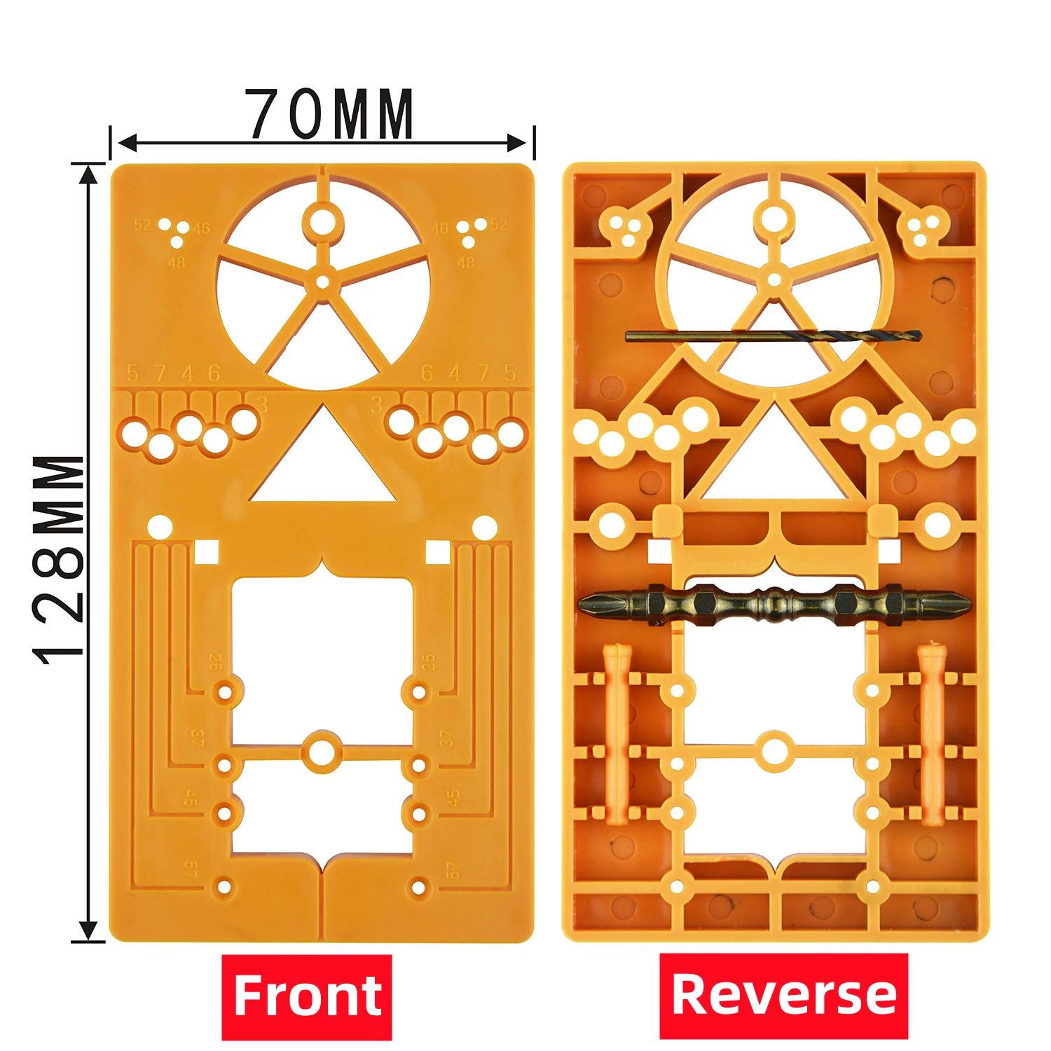 Hinge Jig Auxiliary Drill Guide Sets 35mm Adjustable Forstner Drill Bit Woodworking Hole Saw Cutter for Hinge Position Tools