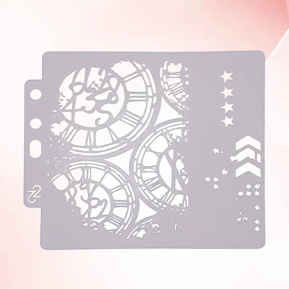 Drawing Stencil Assorted Patterns Hollow Out Painting Template for Craft Scrapbooking DIY Cake Decor (S70)