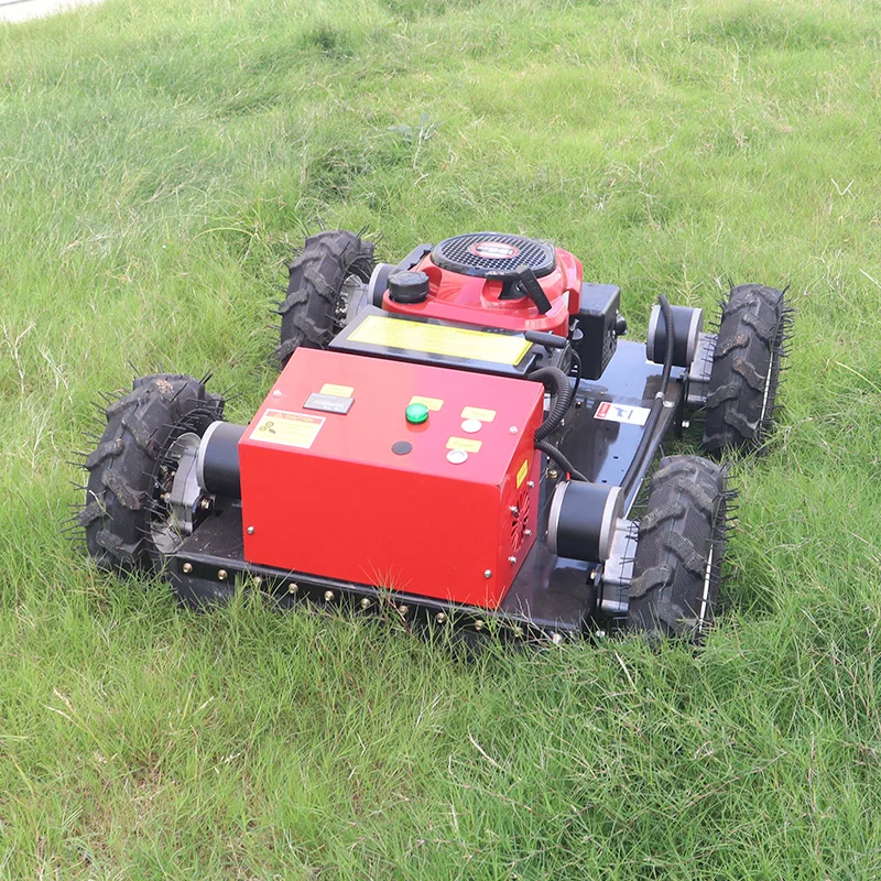 إزالة الأعشاب الضارة بكفاءة، 7-8-9 حصان جزازة العشب الروبوتية التي تعمل بالبنزين مع قاطع العشب #6