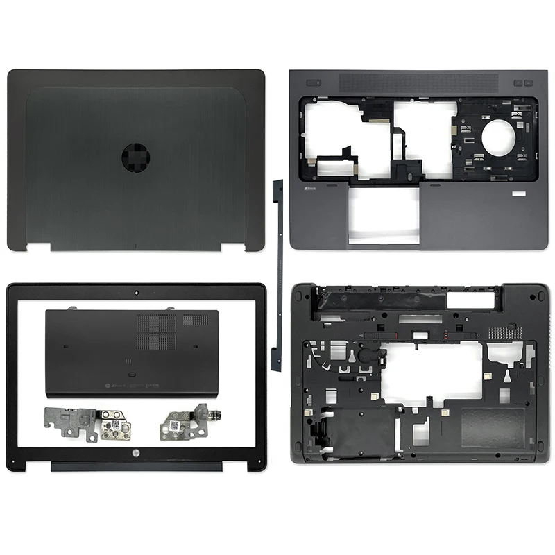 

15.6 inch NEW For HP ZBOOK 15 G1 G2 Series Laptop LCD Back Cover Front Bezel Palmrest Bottom Case Hinges Bottom Door Case Black