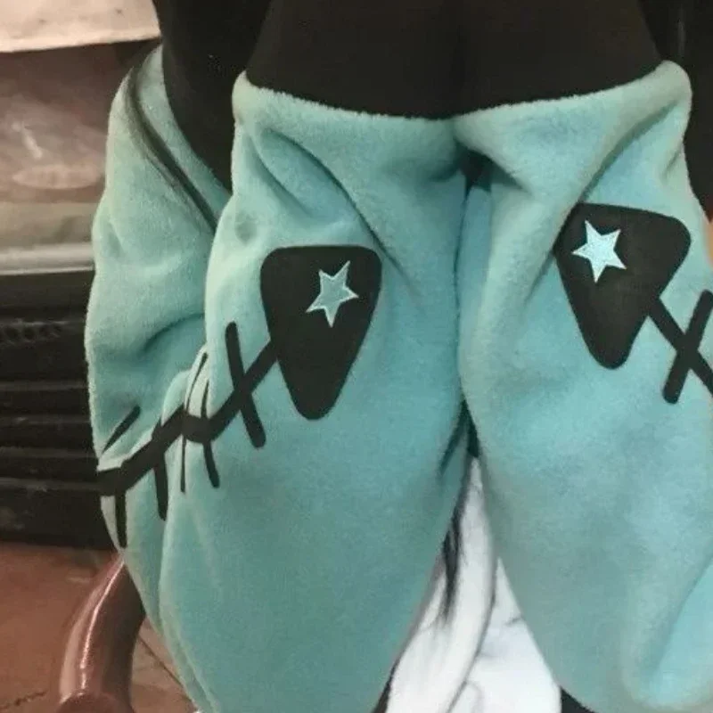 Damska bluza z kapturem w stylu japońskich kocich uszu, rybia ość, subkultura vintage Y2k Harajuku punk, oversize, słodki kardigan, rozpinana bluza na zamek.