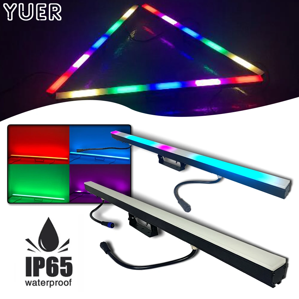 Stage Light Tubes Waterproof IP65 LED 40x0.5W LED Pixel Bar Light 3D LED Linear Strip Light DMX For Bar Disco DJ Club Bar Party