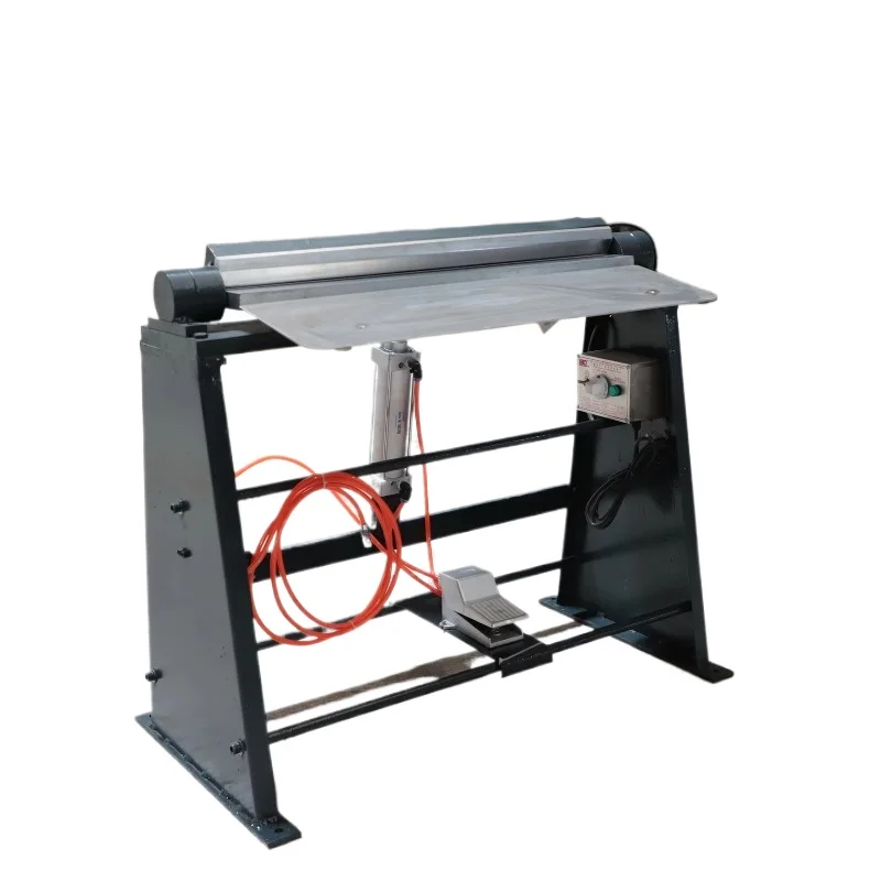 Hardcover rigid box semi-automatic folding machine hemming machine