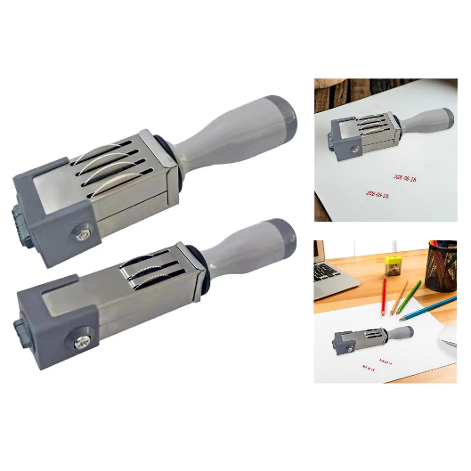 ختم تاريخ صغير سنة شهر قابل للتعديل سهل الاستخدام بكرة ختم التاريخ لصنع البطاقات وسجلات القصاصات والمجلات وصياغة المستندات