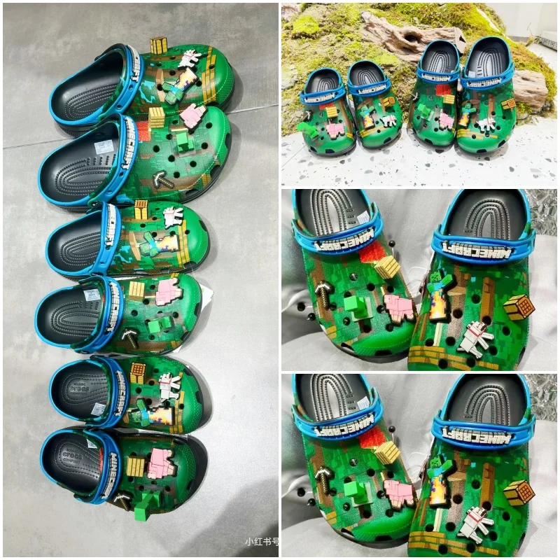

2025 New Hot My World Cave Shoes Outdoor Leisure Comfortable Beach Shoes Non Slip Slippers Flower Shoes