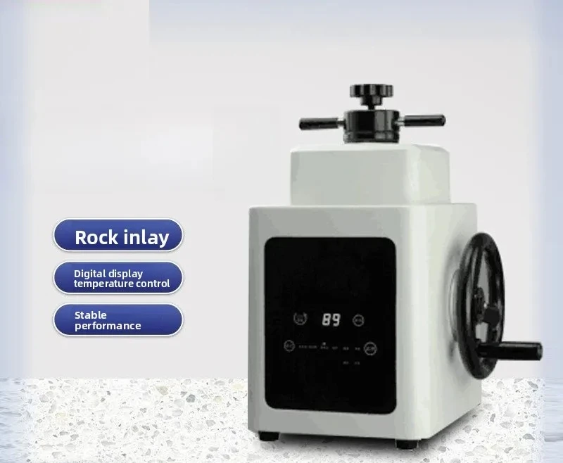 High precision digital display electronic temperature control timing metallographic sample inlay machine