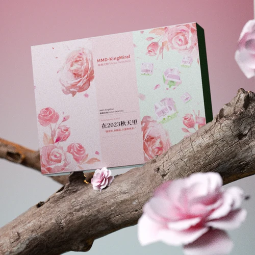 Imagen 2 del producto MMD Vivian Switch V2 RGB SMD lineal 28g 35g 43g 53g interruptores para teclado mecánico MX Stem 5pin fábrica prelubrada UPE Nylon