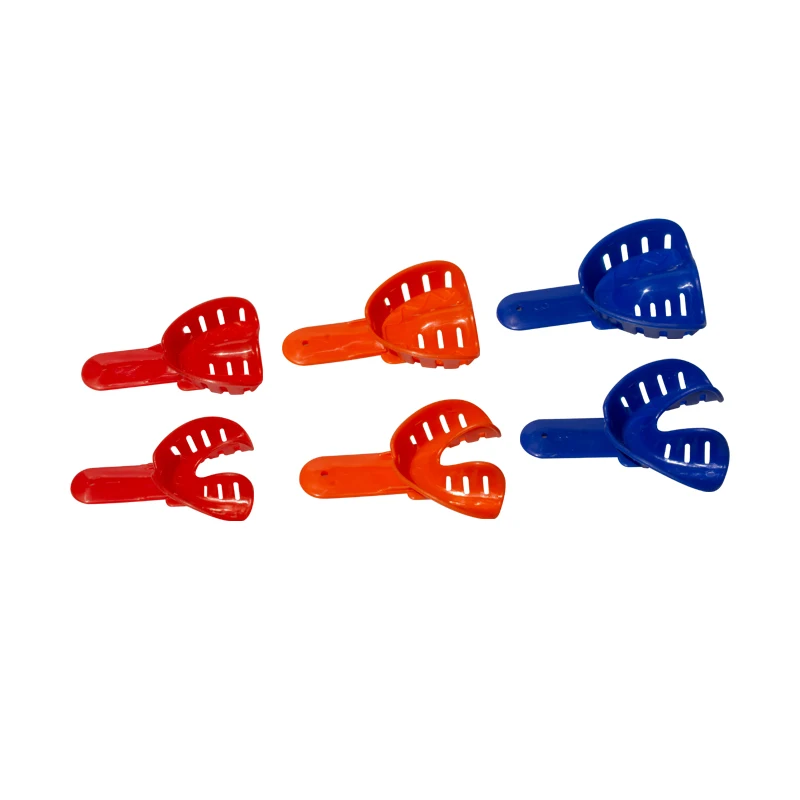 Color Children's Dental Impression Tray, Children's Oral Tray, Multi Size Orthodontic Mold Tool, Dental Supplies
