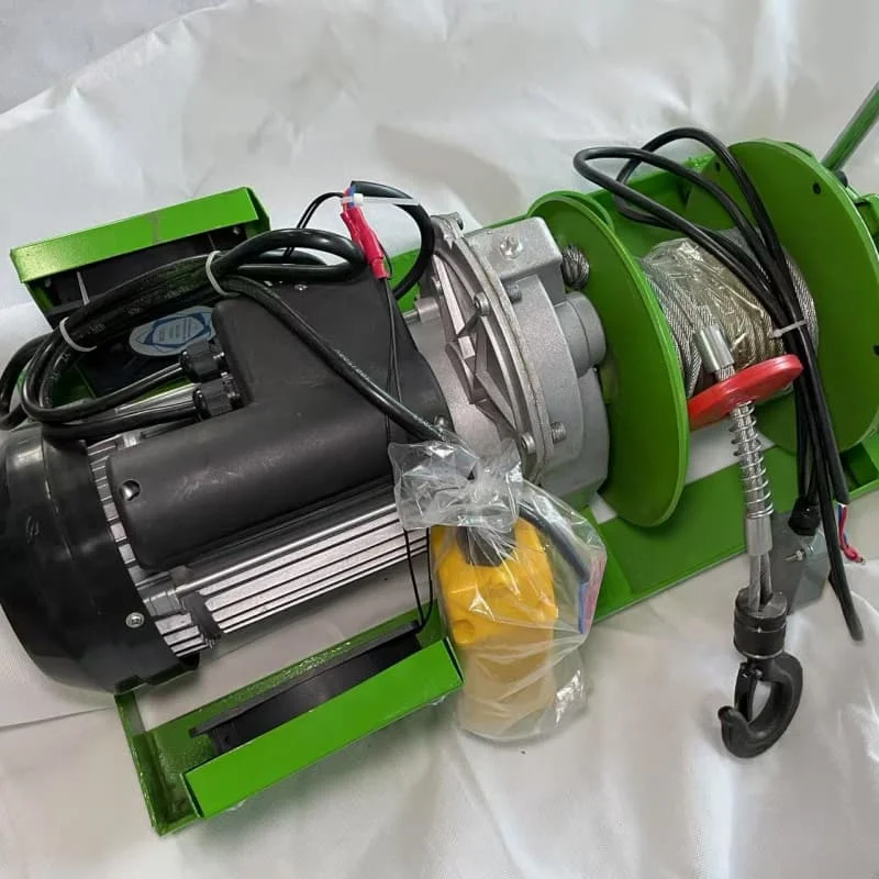 

Industrial Electric Hoist 500kg High-Speed Pulley Heavy Duty Lifting CE Certified Winch Overhead Crane Workshop Hoist