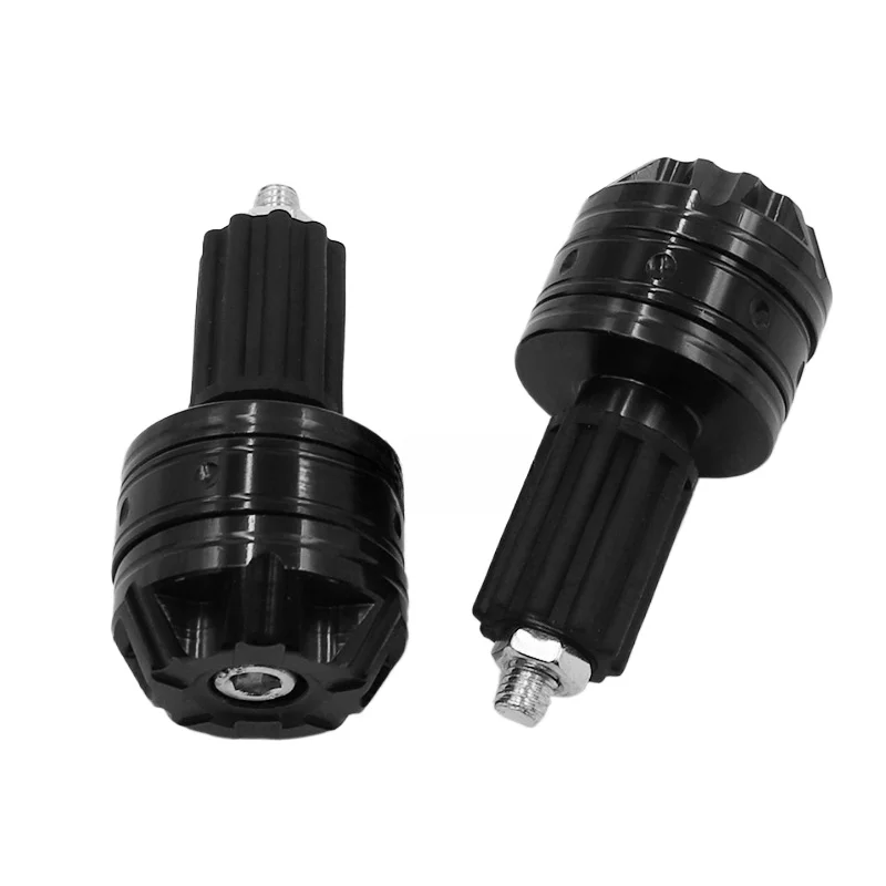 2PCS New Motorcycle Handle Bar Ends Grips Universal for  7/8\