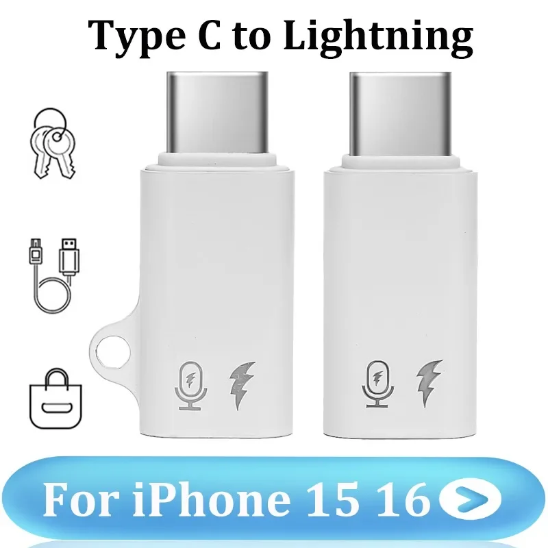 2/1PCS Typec To Lig…