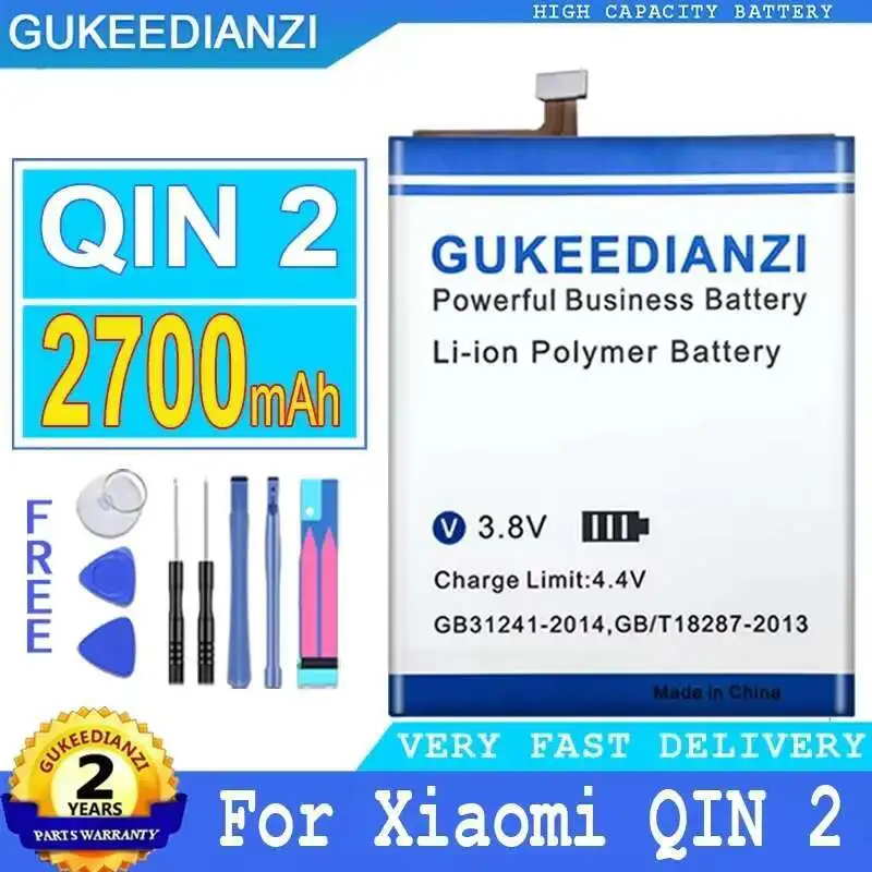 

For Xiaomi Qin 2 2700mAh Premium Replacement Mobile Phone Battery