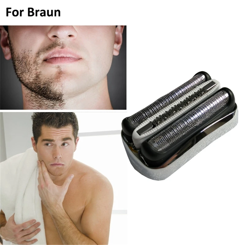 หัวโกนสำรองสำหรับ Braun 32S 301S 310S 320S 330S เปลี่ยนหัว aksesoris Alat cukur ไฟฟ้า