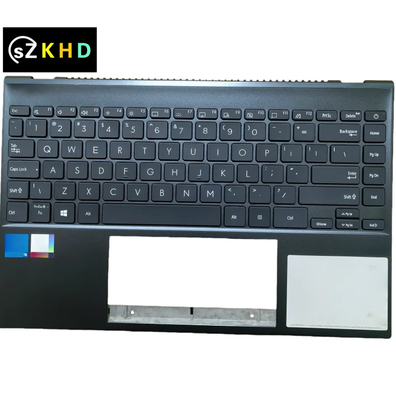 Orig Palm rest Upper Case Keyboard For ZenBook13S UX325 U3700 U3700J UX325JA/EA/SA UAZ UM325UA USed 98%New English Russian Owen