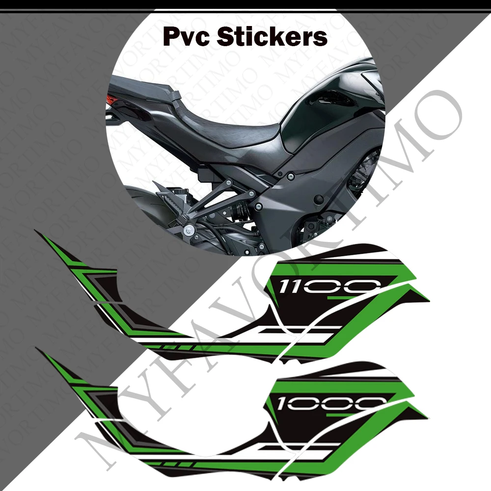For Z1100 Z1000 Z 1100 1000 SE Tank Pad Knee Grip Gas Fuel Oil Protection Body Fender Front Fairing Stickers Decals Accessories