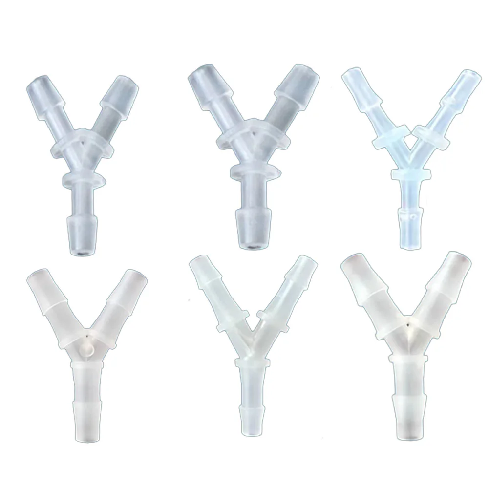 Aquarium Oxygen Concentrator Hose Aquarium Hose Splitter Semictransparent Polypropylene Plastic Semictransparent
