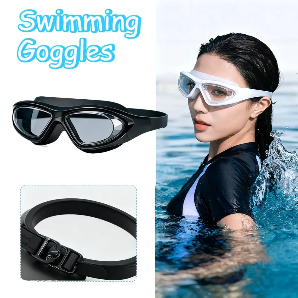 

HD Anti Fog Swimming Goggles Waterproof Comfortable Eyewear Professional Training Swim Goggles Eye Protection Adults Men Women