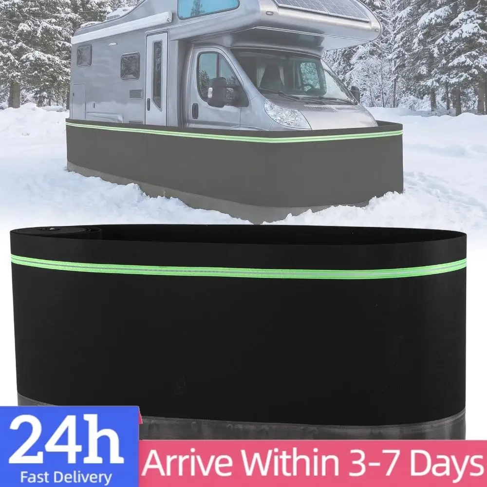 

Windproof Trailer Skirts Easy Installation Travel Trailer Skirt Panel 39.37ft Heightx85.3ft Length for Gardens Outdoor Use